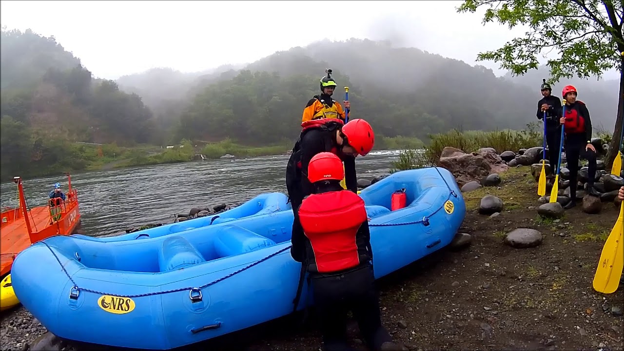 Charla de seguridad de Rafting