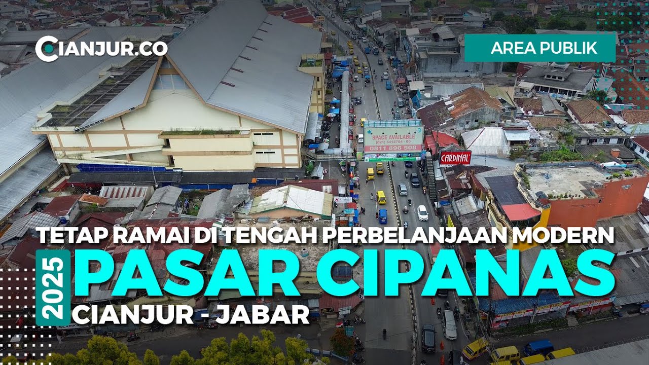 Pasar Cipanas: Tetap Ramai di Tengah Perbelanjaan Modern di Cianjur