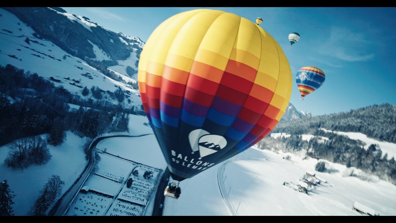 FPV between Hot Air Balloons - Shot on RED Komodo