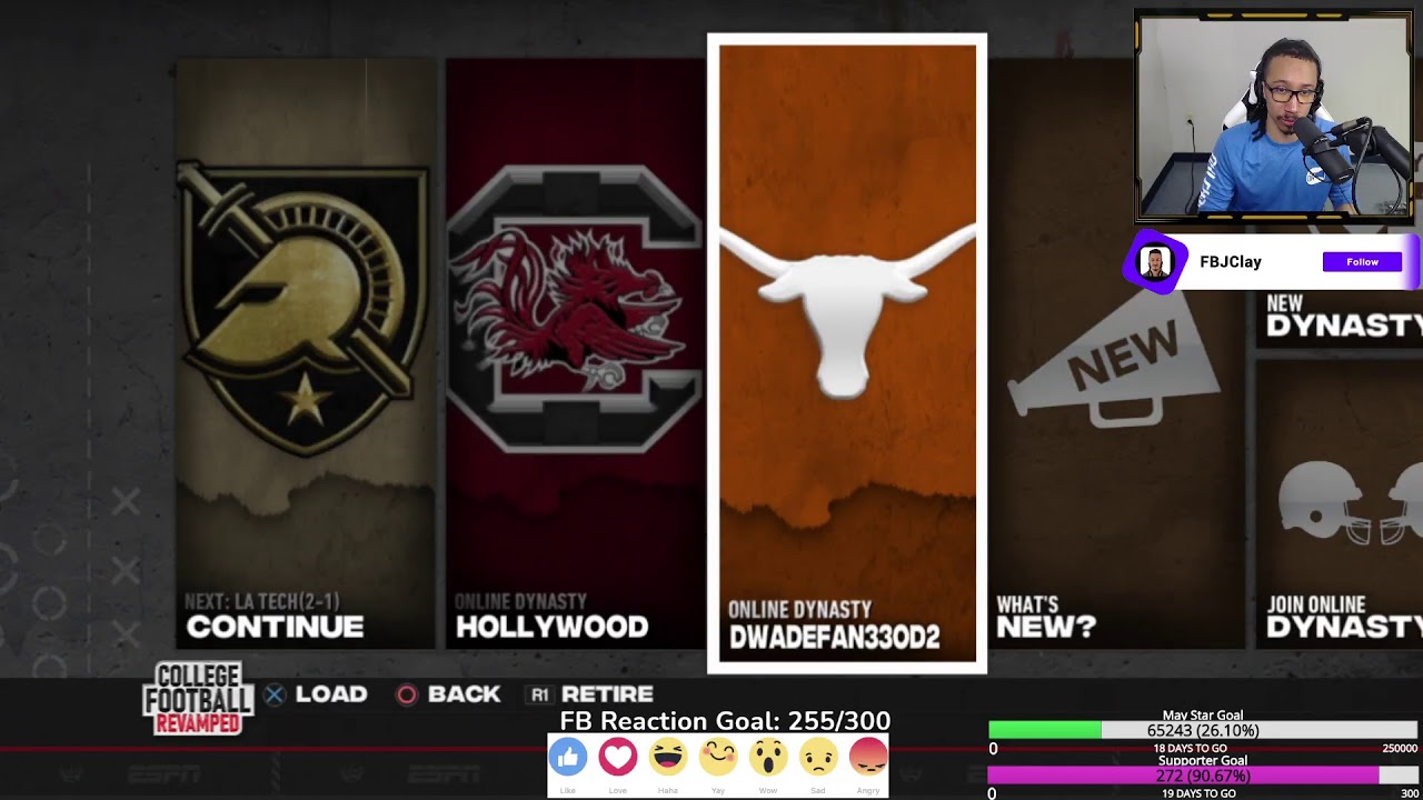 Rebuilding The Army/Military Academy!! #FALLINLINE NCAA Football 21 Revamped