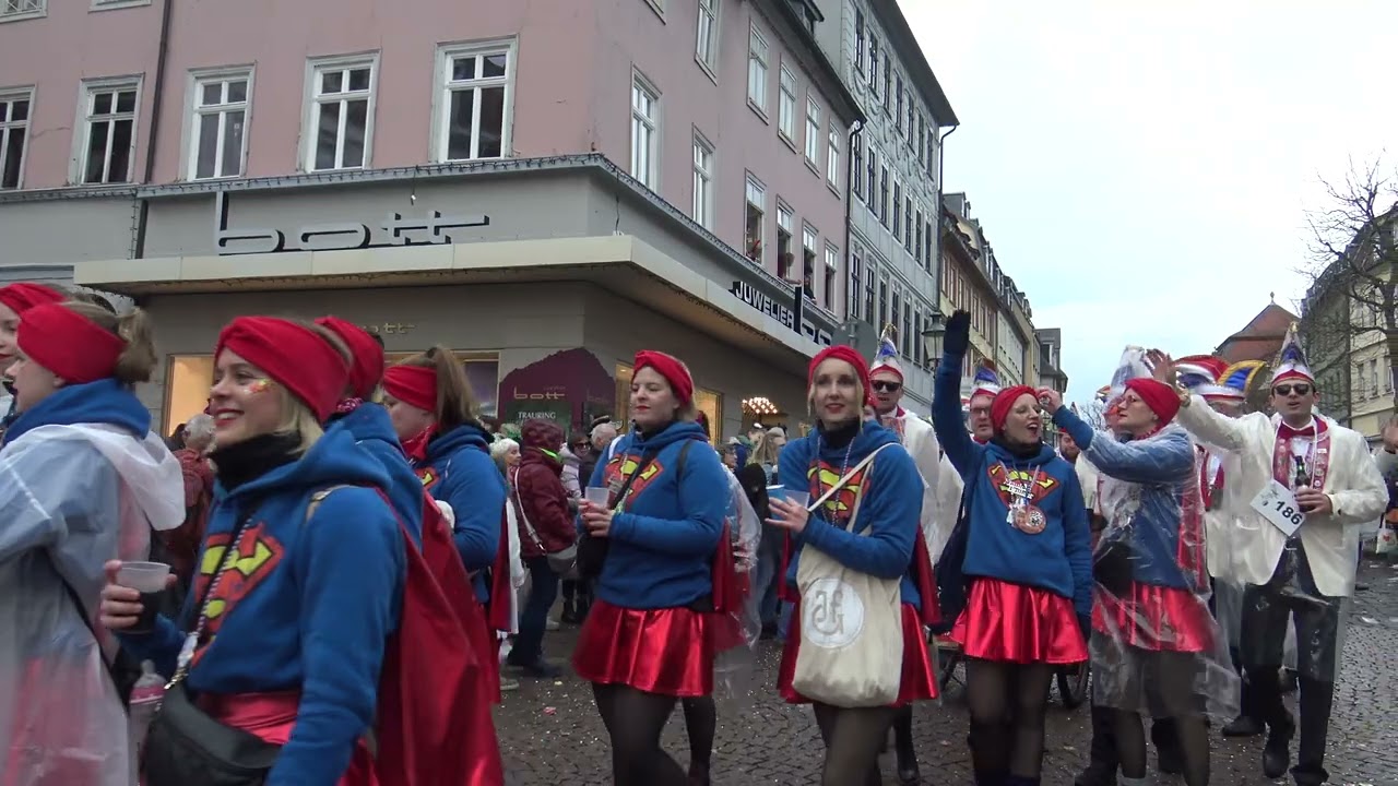 Rosenmontagsumzug der Foaset in Fulda 2024 - Dipperz