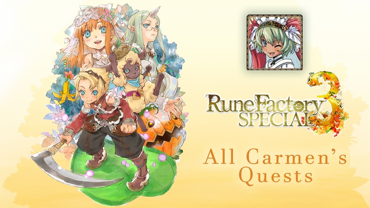 Rune Factory 3 Special - Carmen