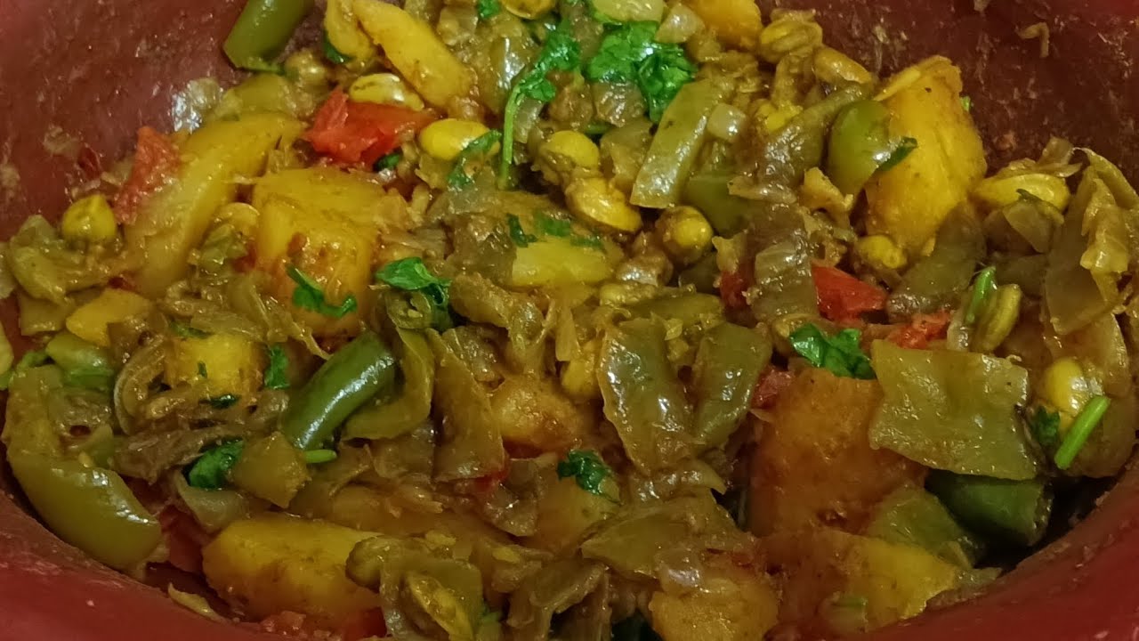 Matka kadhai mix veg fry recipe best 10 minut mein#Rajiya kitchen