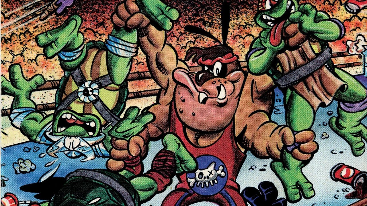 TMNT Intergalactic Wrestling & Other Adventures Visual Audiobook