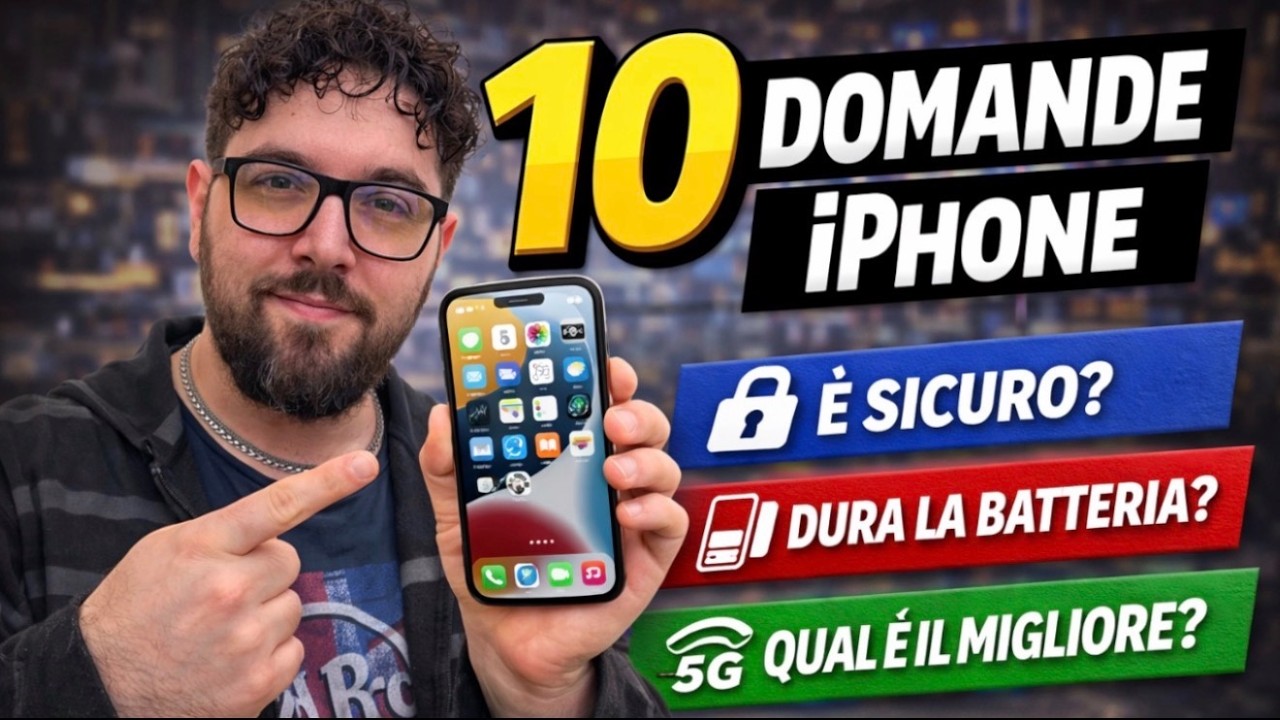 👉 10 cose da sapere prima di COMPRARE un iPhone.