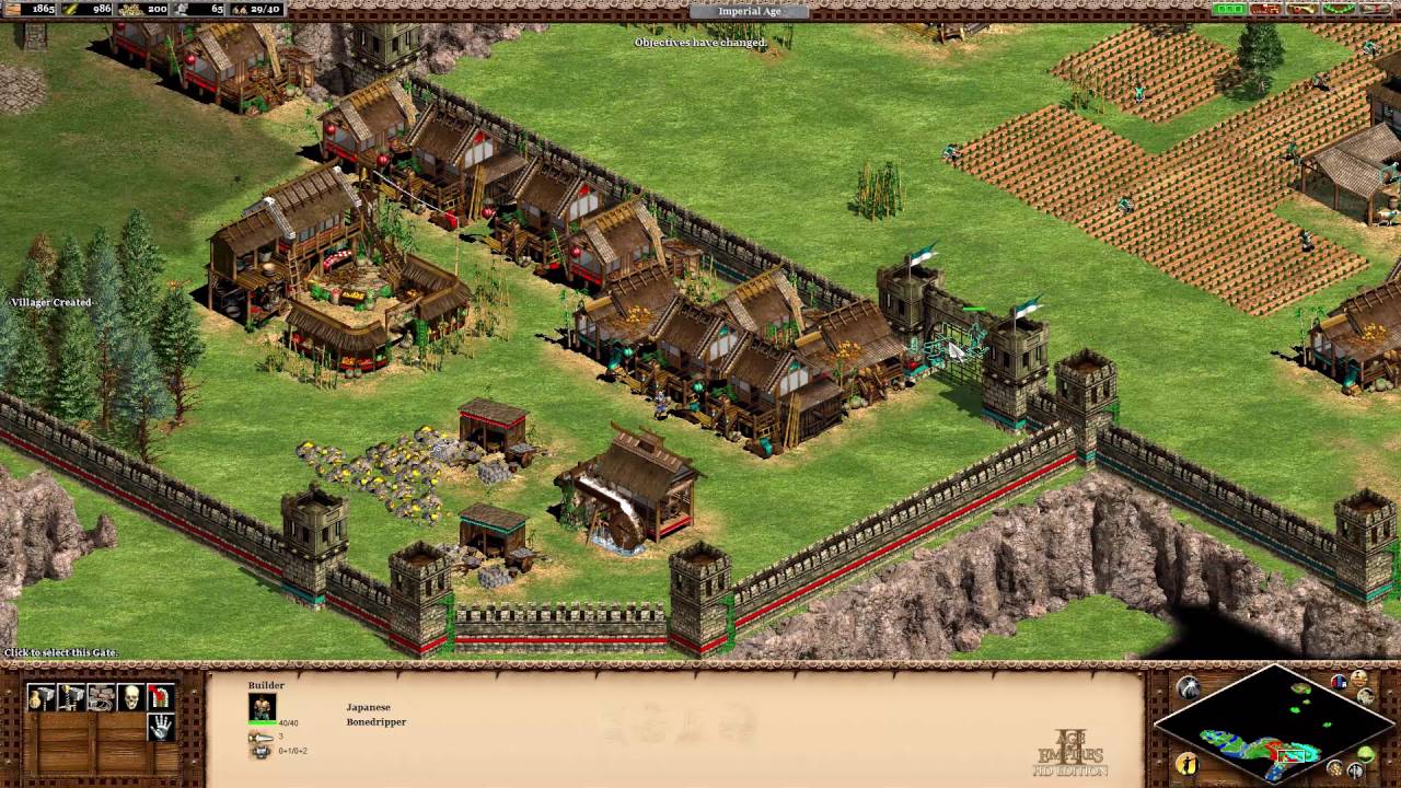 Age of Empires 2 HD - Battle of the Conquerors - Kyoto (1582)