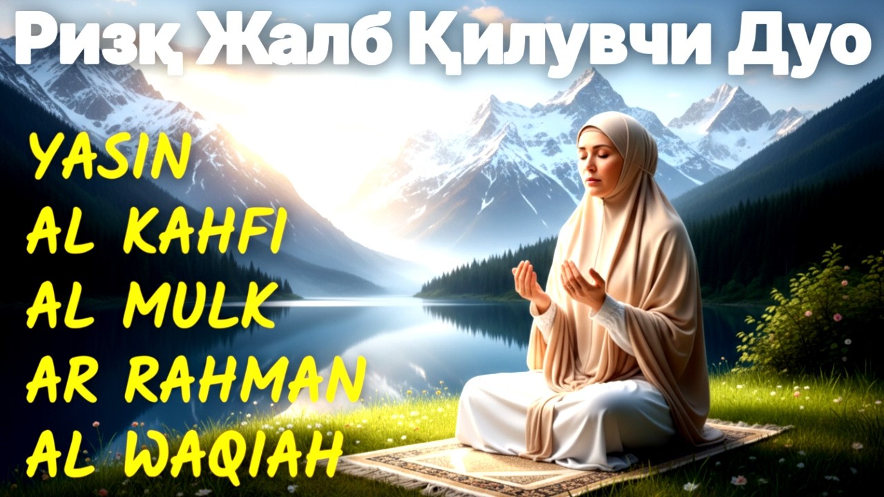 Осон Ризқ Дуоси ва Қуръон Барака Оятлари - Ҳаётингизни Ўзгартиринг!