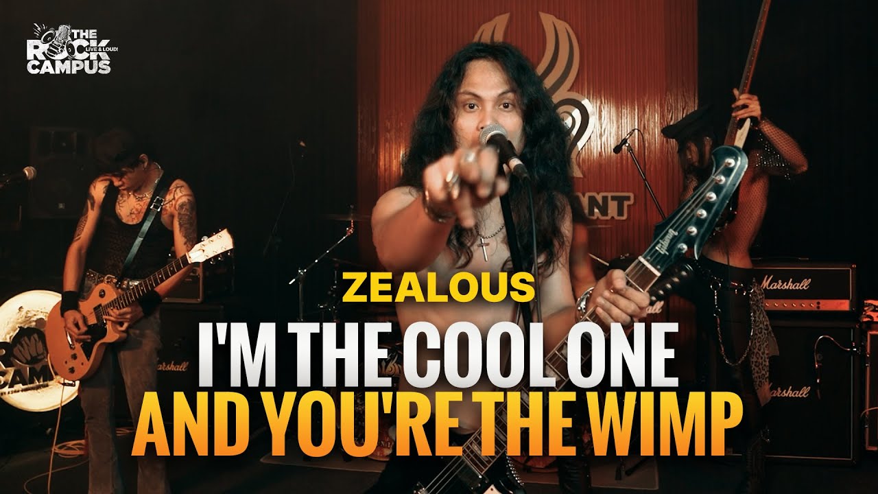 ZEALOUS without you becomes wild and naughty. Vanguard revives glam rock! - TRCLL #therockcampus