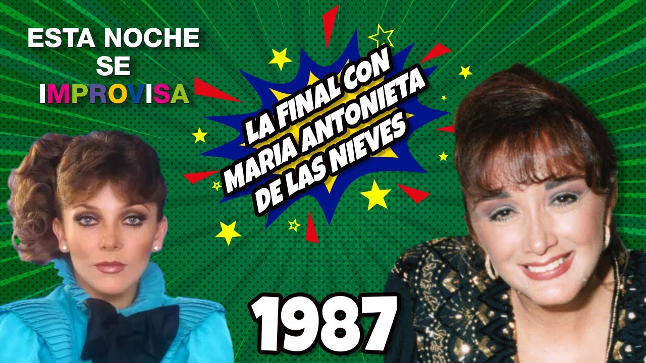 Maria Antonieta de las Nieves con Verónica Castro en final de 