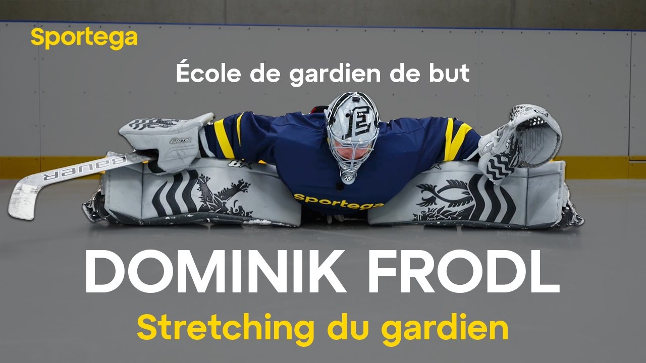 École de gardien de but Dominik Frodl - Stretching du gardien