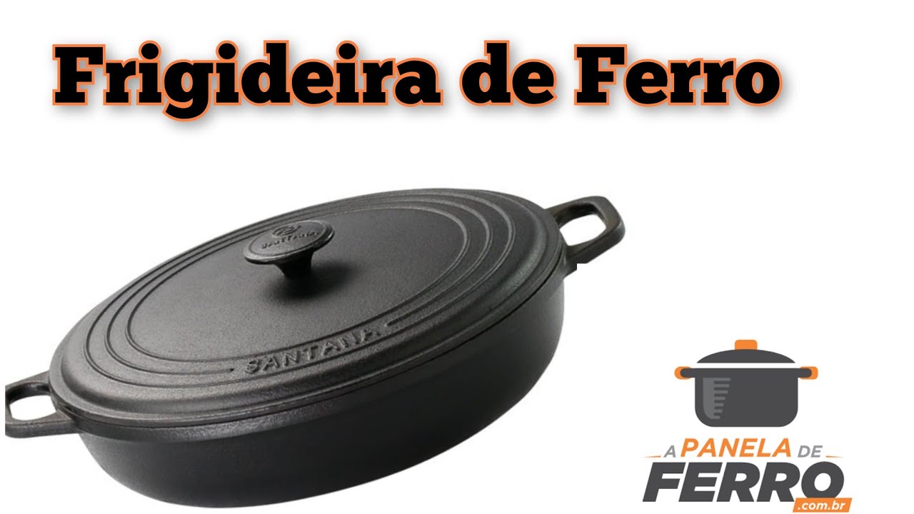 Frigideira de Ferro Fundido | Panela de Ferro