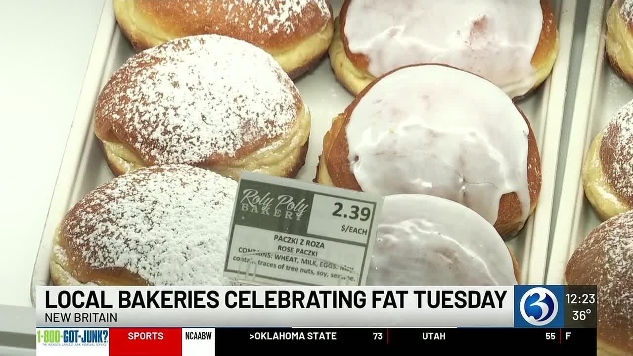 VIDEO: New Britain bakery sees record paczki sales on Fat Tuesday