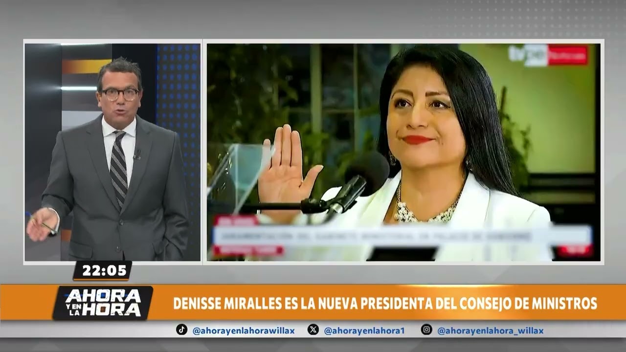 Ahora y en la Hora - FEB 24 - ¿EL GABINETE DE ACUÑA Y APP? | Willax