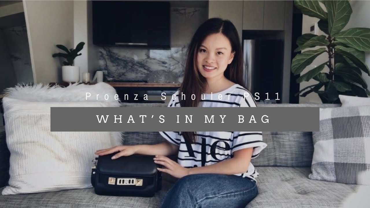 WHAT’S IN MY BAG | Proenza Schouler PS11 Mini Classic | Glossier, Jo Malone | The Issa Edit
