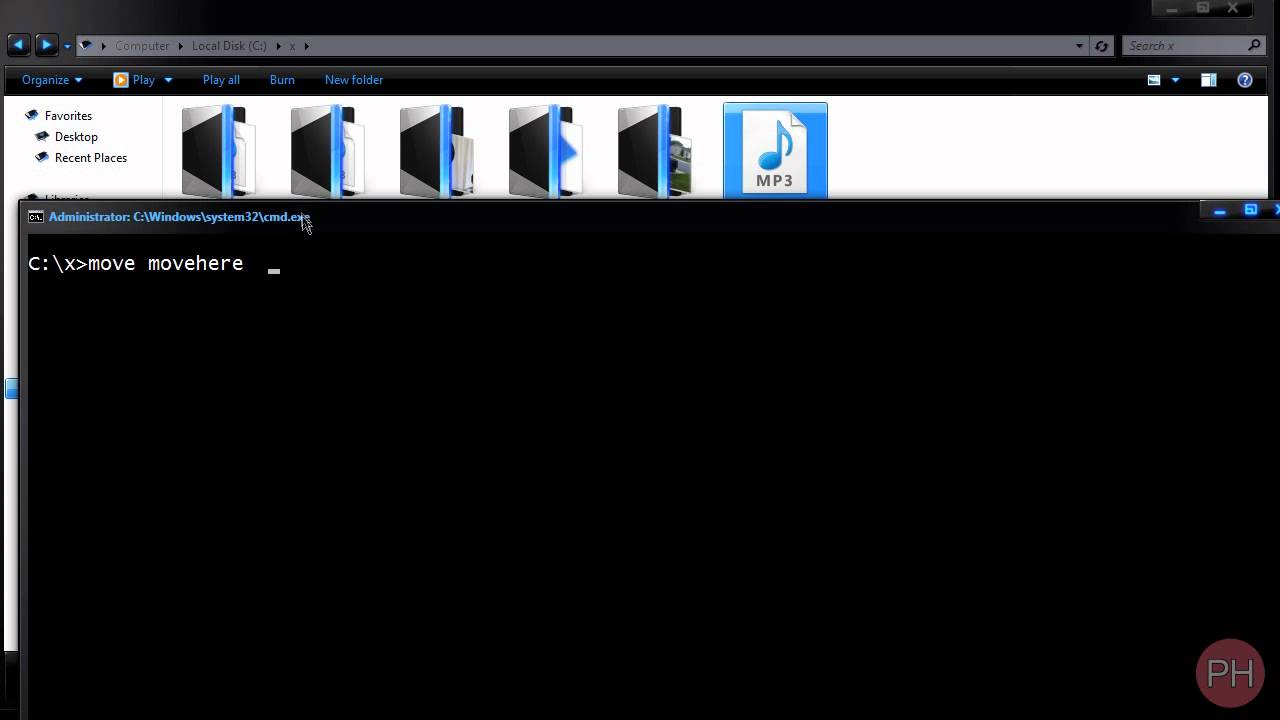 Command Prompt Basics - Commands (Delete, Rename, Move, and Copy) [Tutorial 8]