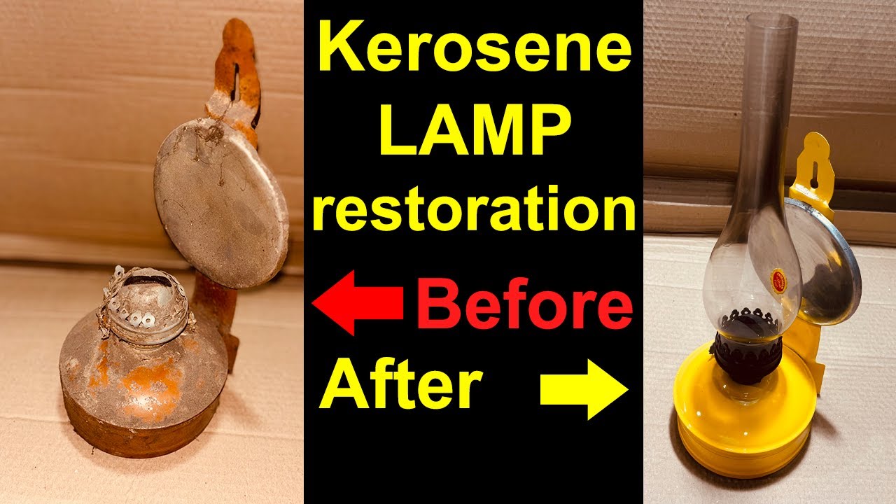Abandoned Kerosene Lantern Restoration - Awesome Result