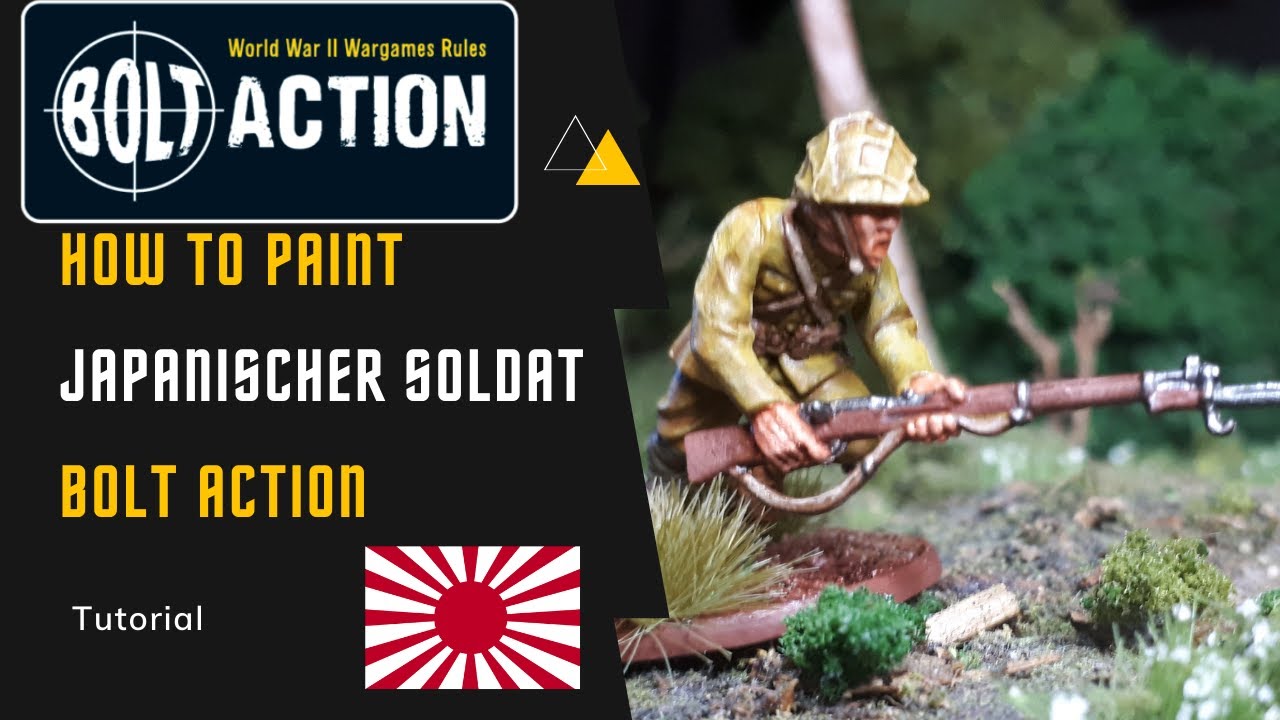 Bolt Action Tutorial: Wie bemalt man Japaner für Bolt Action ?