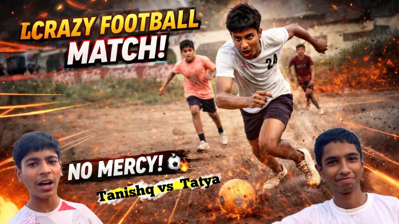 “No fear. No mercy. Just football.” ⚽ Tanish vs Tatya