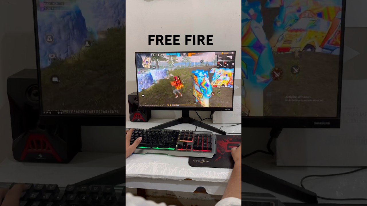 КАК Я ИГРАЮ В FREE FIRE НА ПК 🖥️