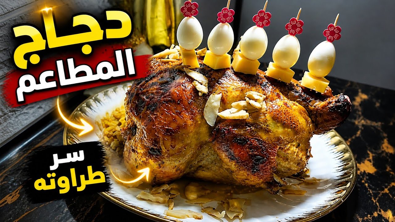 مشكيتش❌ تزيدي تسخفي على تاع برا🔥 #دجاجة  محمرة  محشية وسر لي يخلي صدر مشمخ بتتبيلة ولا اروع