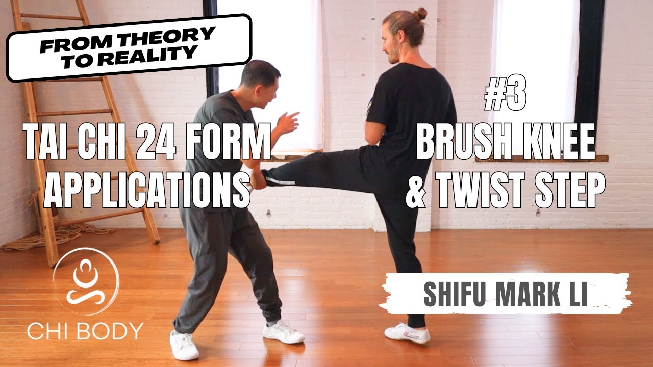 Tai Chi 24 Form Practical Applications #3: Brush Knee