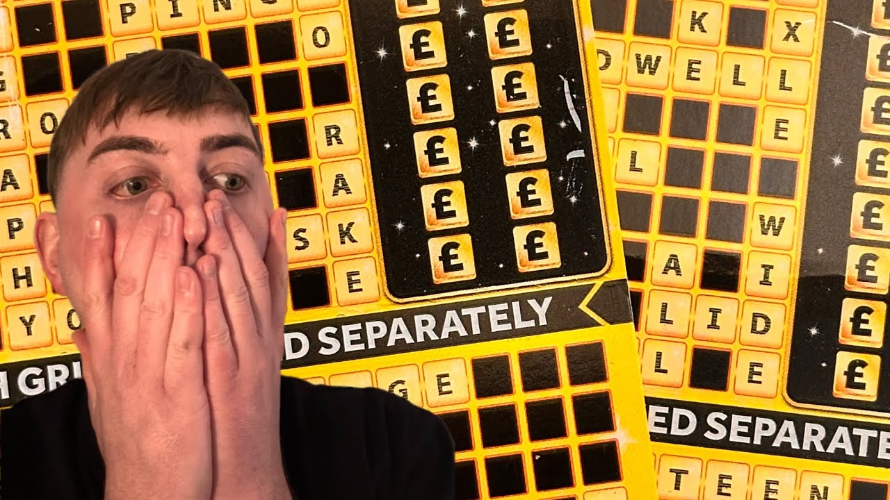 &pound;1M Mega Cashword Scratch Card: My Biggest Win Yet! 💰✨