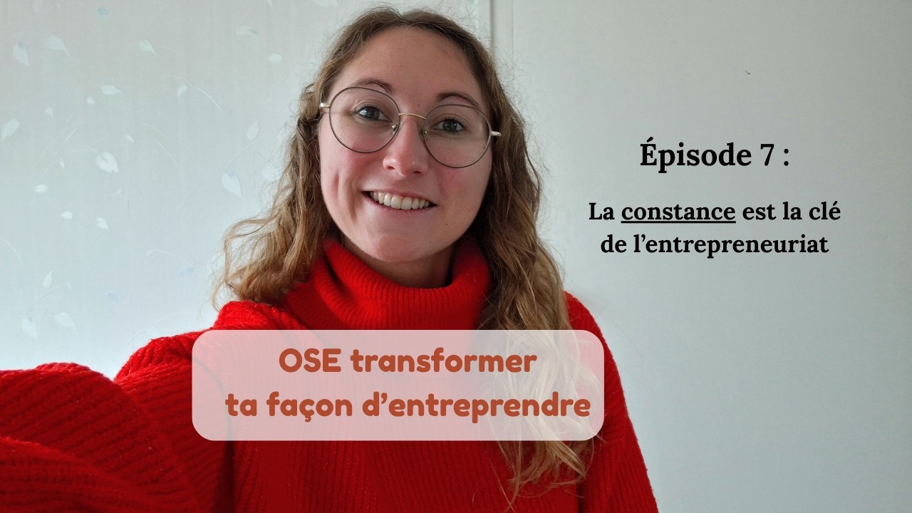 Le pouvoir de la constance dans l'entrepreneuriat
