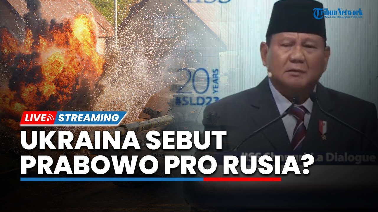 🔴LIVE: Media Moskow Sororti Proposal Damai Prabowo hingga Ukraina Sebut Prabowo Pro Rusia