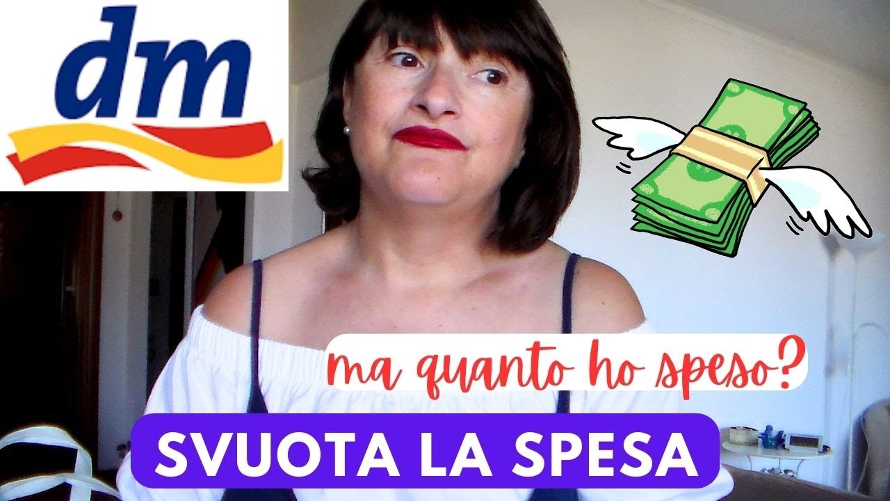 🛒 MEGA SVUOTA LA SPESA DM 🔥 Beauty, Skincare, Casa 🏠 Ma quanto ho speso? 💸