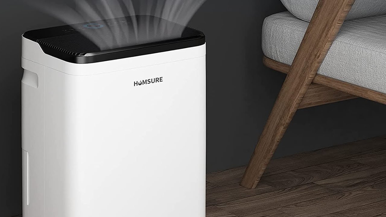 HUMSURE 4500 Sq. Ft Dehumidifier for Home and Basements' 70 Pints Moisture Removal, Whole House