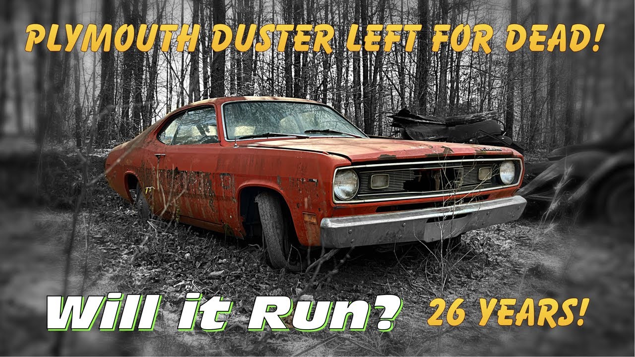 FORGOTTEN Plymouth Duster! Will it Run after 26 Years?!
