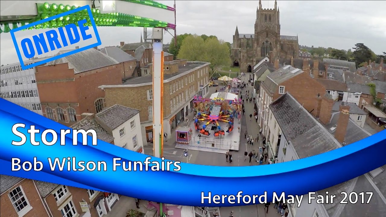 Storm - Bob Wilson Funfairs (Onride) @ Hereford May Fair 2017