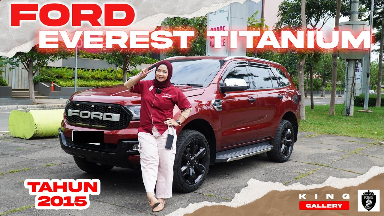SUV TANGGUH DARI AMERIKA !!! NEW STOCK FORD EVEREST TITANIUM 2015 !!! READY DI KING GALLERY