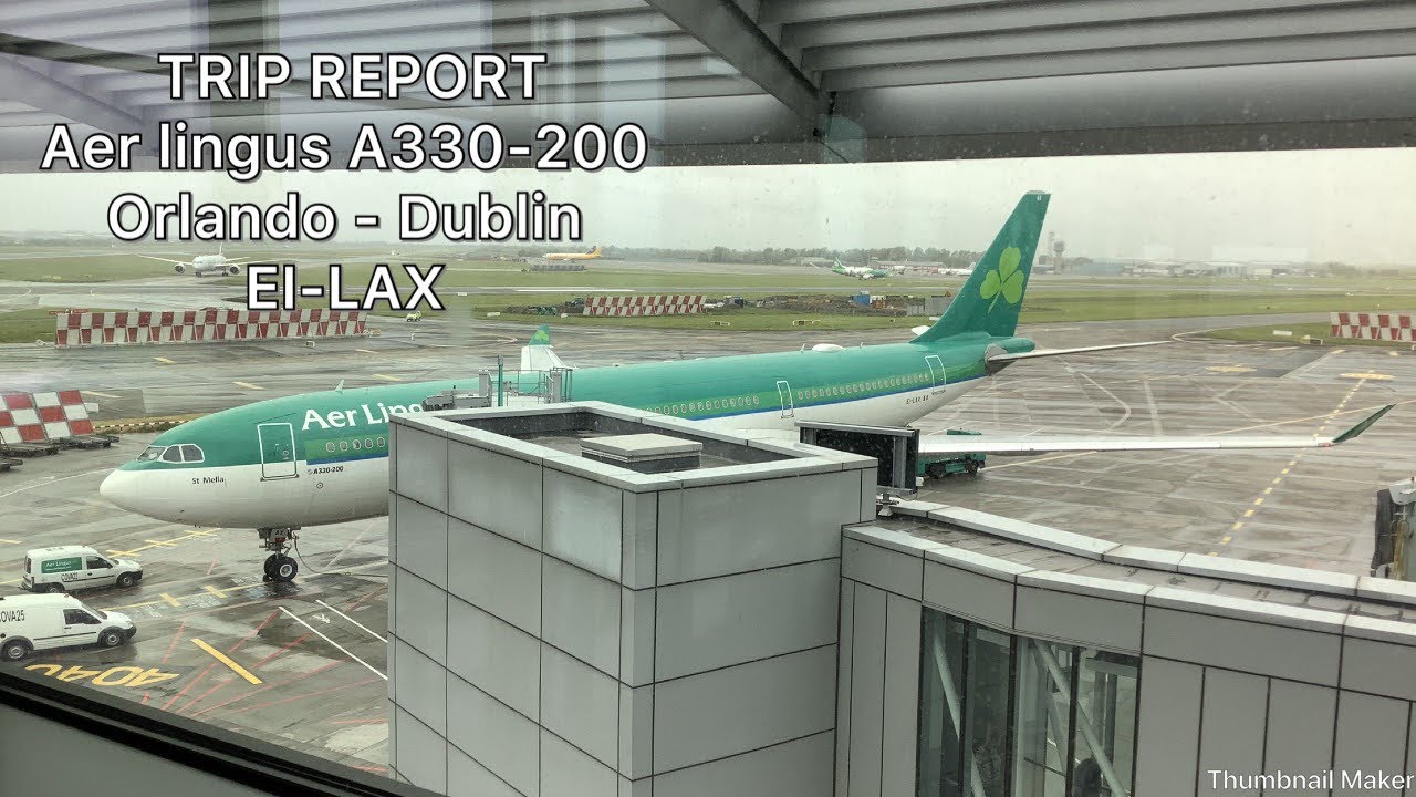 TRIP REPORT: Aer Lingus A330-200 Economy Class Orlando to Dublin