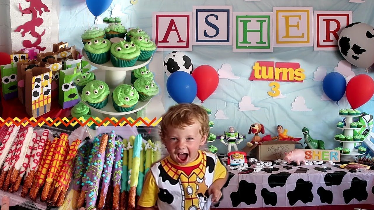 Asher's Toy Story Themed Birthday Party!