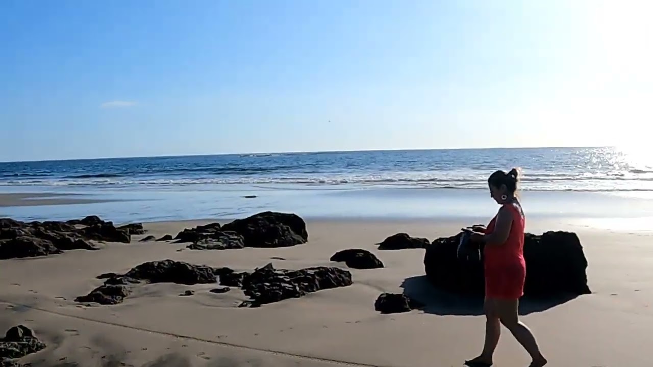 Playa Junquillal, camping Malinche.