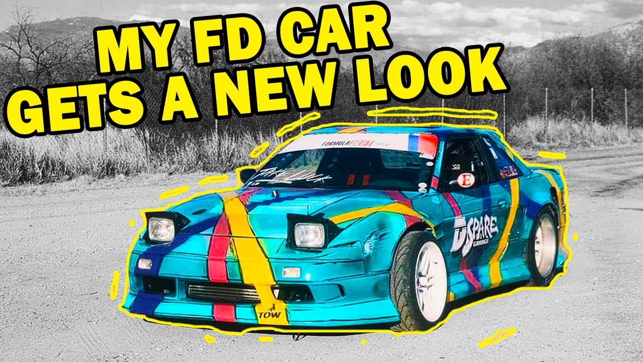 Drift Week 7 Prep - Graffiti paint job