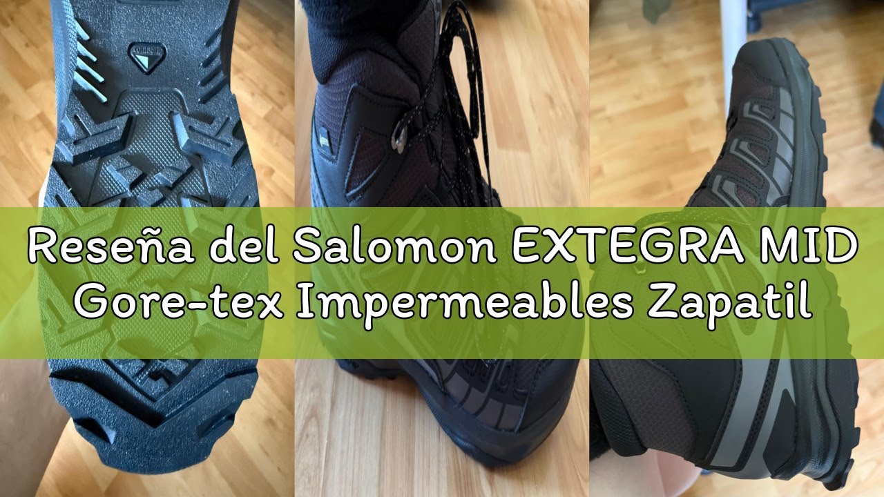 Reseña del Salomon EXTEGRA MID Gore-tex Impermeables Zapatillas de senderismo para hombre