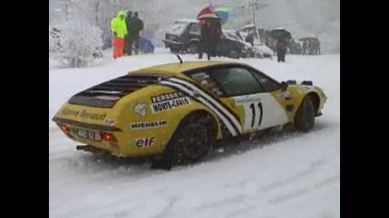 Les Alpine A310 4 cylindres au Rallye de Monte-Carlo Historique