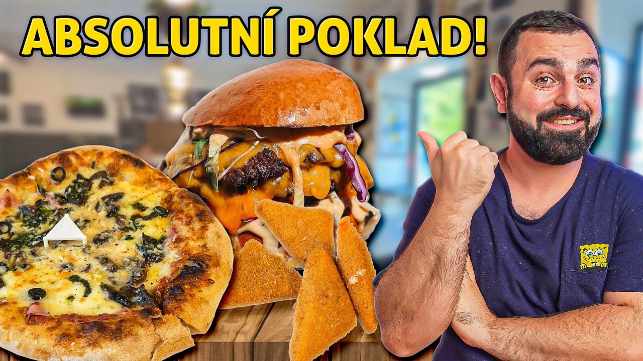 Těm cenám a porcím nebudete věřit! NEČEKANÝ POKLAD v Dobříši – Burger Stop.