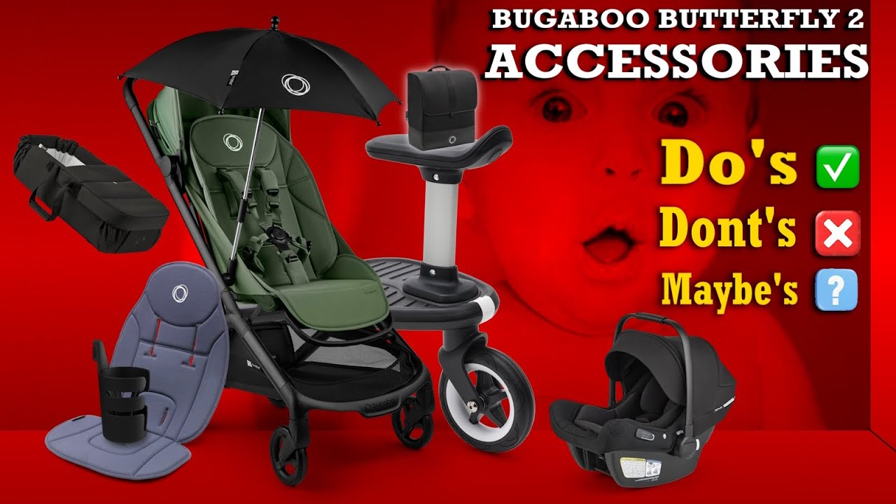 Руководство по аксессуарам для Bugaboo Butterfly 2
