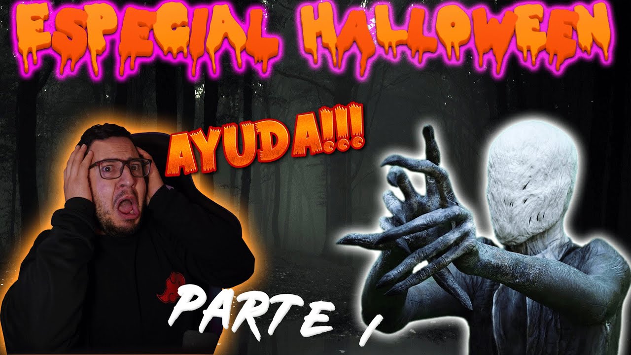 NO PUEDO ESCAPAR DE SLENDER… 😱🎃 | Especial Halloween Parte 1