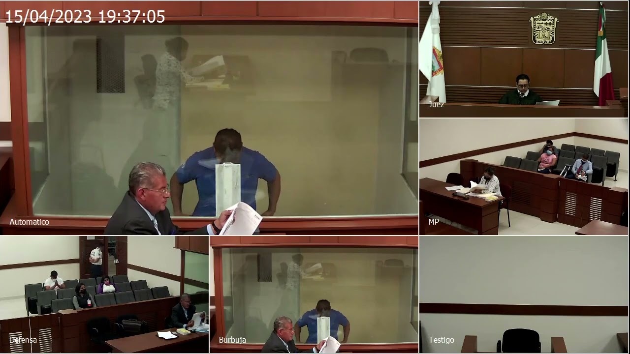 Audiencia de vinculación a proceso Barrientos