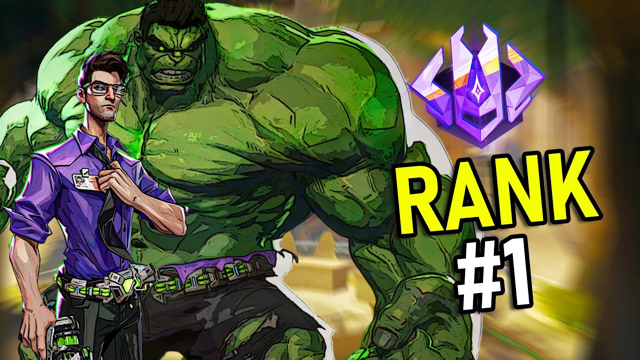 РАНГ 1 МИРОВОЙ ХАЛК - Злой Светлый Кожик | ГЕЙМПЛЕЙ ОТ ГЛАВНОГО МИР MARVEL RIVALS