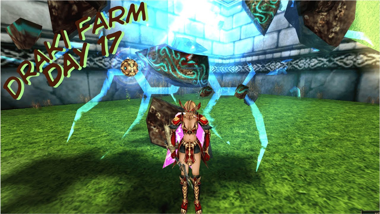 Draki Farm Day #17 / 4 Karakter 12 Tur Draki Tower / #knightonline