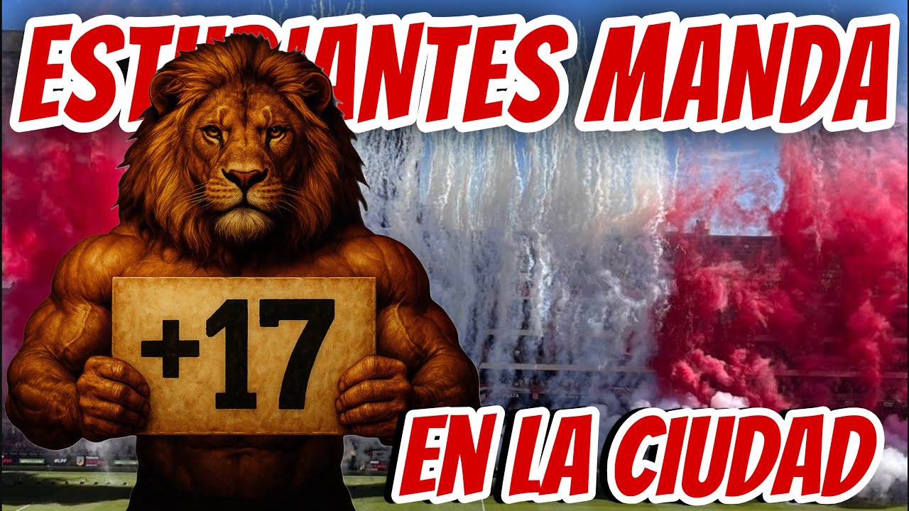 HINCHADA ESTUDIANTES de La Plata vs gimnasia (2-0) Clásico +17 