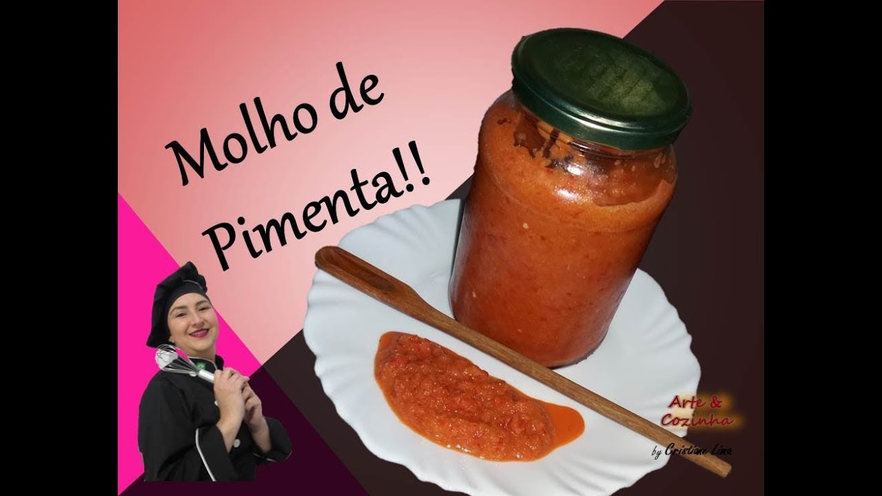 Molho de Pimenta Caseiro - Divino! Fácil e Saboroso!