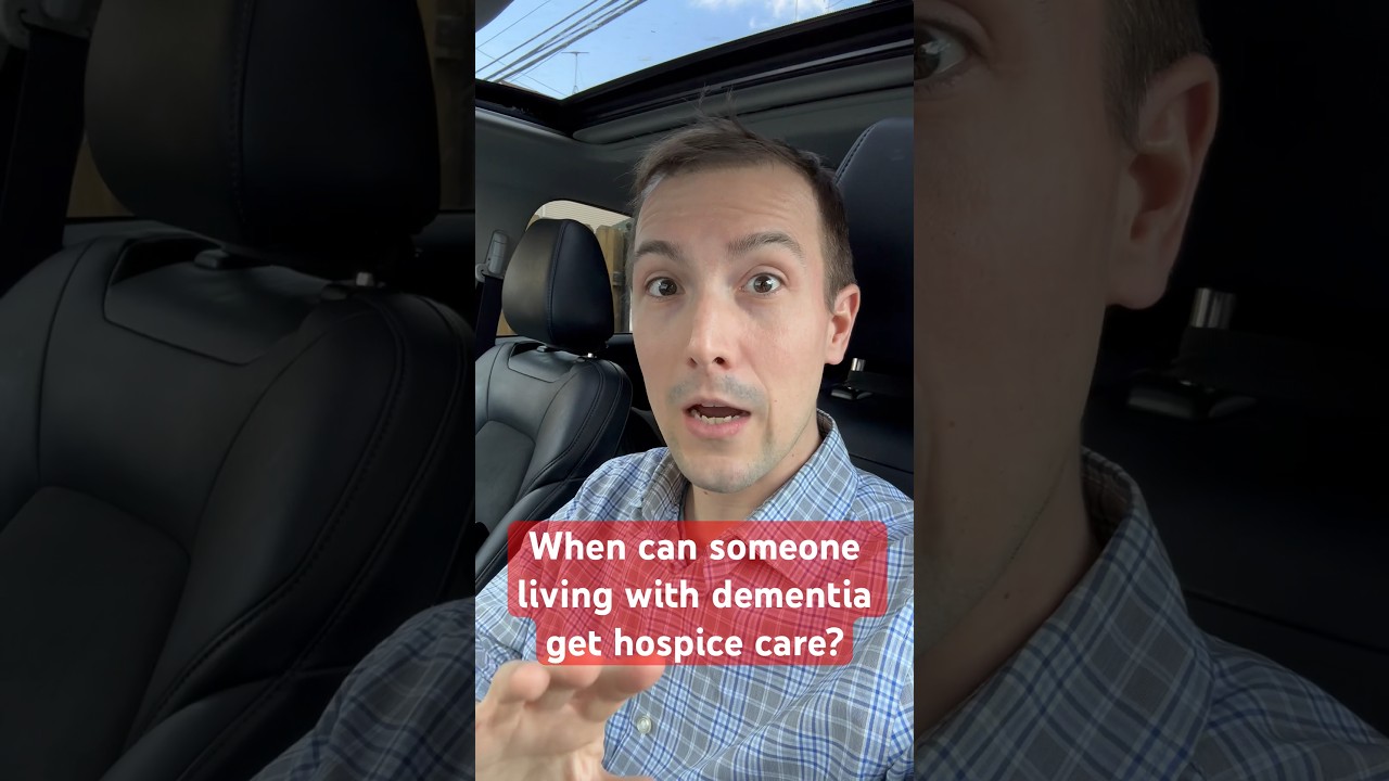 When can someone with dementia get hospice care?