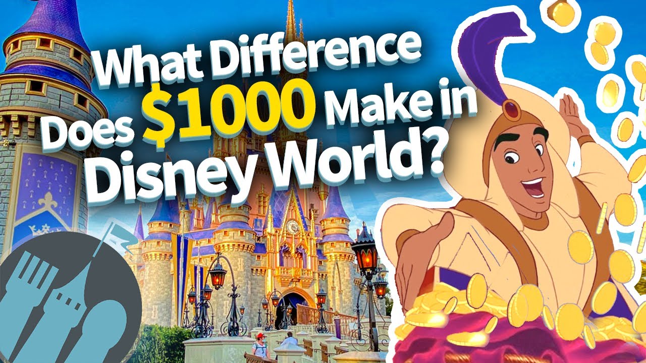 What Difference Does $1,000 Make in Disney World?