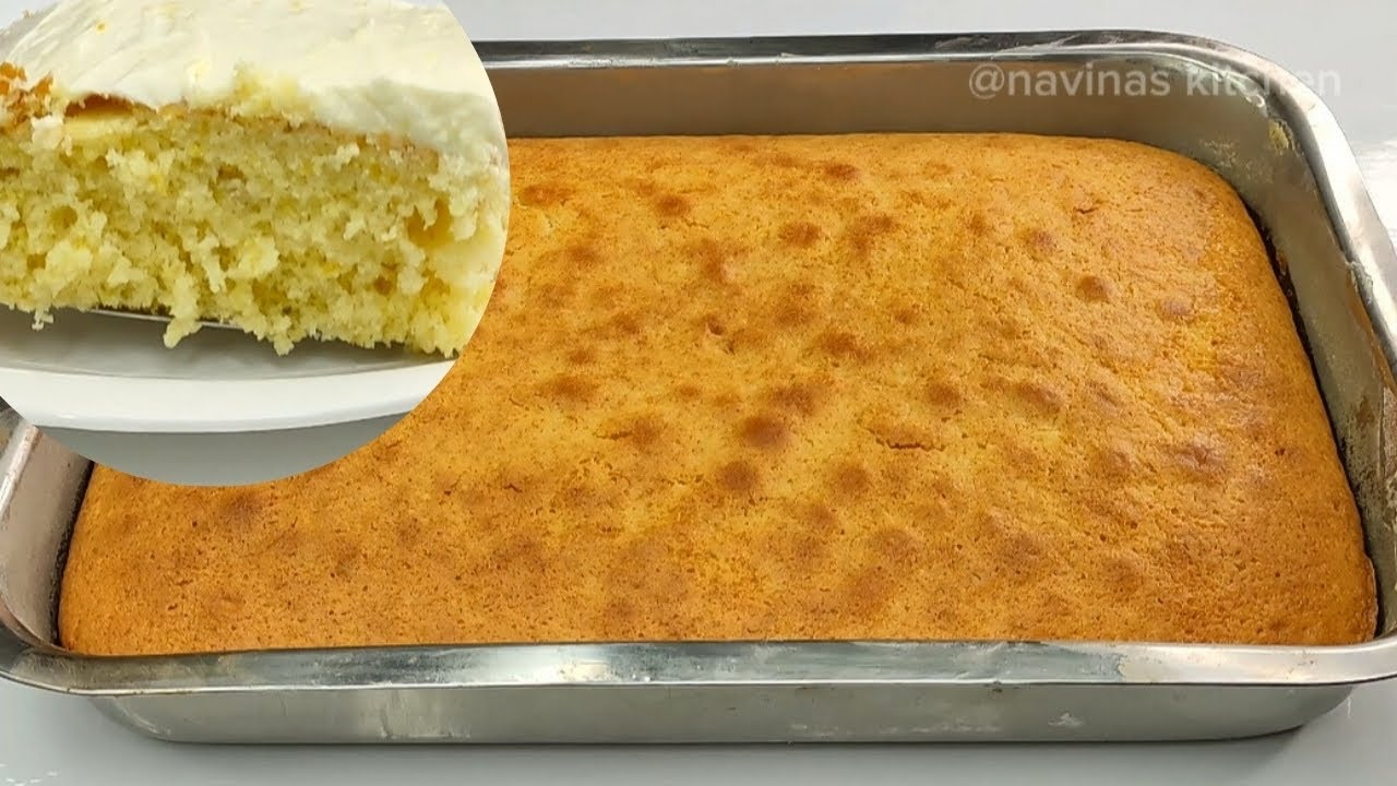 Самый нежный лимонный пирог на свете 🍋 | Простой лимонный пирог в одной форме